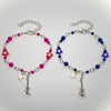 Bracelet Zinc Alloy Geometric Handmade Heartshaped Fivepointed Star Punk Style