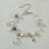Bracelet Zinc Alloy Geometric Handmade Heartshaped Fivepointed Star Punk Style