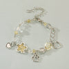 Bracelet Zinc Alloy Geometric Handmade Heartshaped Fivepointed Star Punk Style