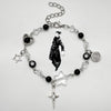 Bracelet Zinc Alloy Geometric Handmade Heartshaped Fivepointed Star Punk Style