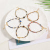 Bracelets Natural Stone Copper Geometric Handmade Women's Retro Stacked