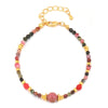 Bracelets Natural Stone Copper Geometric Handmade Women's Retro Stacked