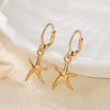 Bracelets Necklaces Women Zinc Alloy Shells Starfish Beads Electroplating Minimalist Style