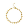 Bracelets Stainless Steel Geometric Retro Doublelayer Disc Fashion Light Luxury Niche Design Electroplating For Women