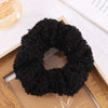 Braided Fabric Hair Ring High Elasticity Geometric Scrunchie For Elegant Ponytail Styling