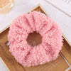 Braided Fabric Hair Ring High Elasticity Geometric Scrunchie For Elegant Ponytail Styling