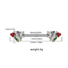 Breast Ring Zinc Alloy Heartshaped Geometric Style