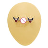 Breast Ring Zinc Alloy Heartshaped Geometric Style