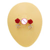 Breast Ring Zinc Alloy Heartshaped Geometric Style