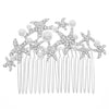 Bridal Alloy Star Rhinestone Handmade Hair Comb Women's Jewelry Hair Accessories