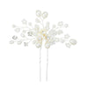 Bridal And Kids' Handmade Pearl Rhinestone Flower Hairpin Jewelry Accessories