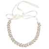 Bridal Belt Metal Leaf Pattern Electroplated Waist Chain Wedding Dress Accessories