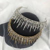 Bridal Hair Accessories Alloy Rhinestone Retro Queen Tiara Highend Headwear Wedding Dress Crown