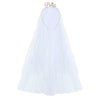 Bridal Hairband Veil Suit Zinc Alloy Electroplated Simple Women's Wedding Headdress Accessories