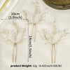 Bridal Headwear Alloy Ushaped Handmade Pearl Hairpin Jewelry Hair Accessories