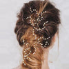 Bridal Headwear Alloy Ushaped Handmade Pearl Hairpin Jewelry Hair Accessories