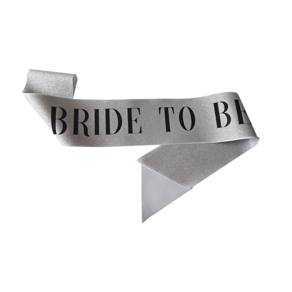 Bridal Shoulder Strap Etiquette Belt Glitter Cloth And Satin Cloth Bronzing Luxury Wedding Decoration