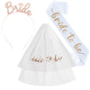 Bridal Veil Headband Wedding Essential Satin Alloy Alloy Semimanual And Semimechanical