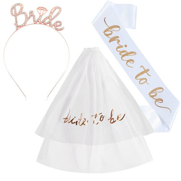Bridal Veil Headband Wedding Essential Satin Alloy Alloy Semimanual And Semimechanical