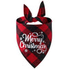 British Style Cotton Christmas Lattice Pet Scarf