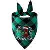 British Style Cotton Christmas Lattice Pet Scarf