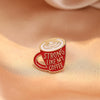 Brooch Alloy Pearl Flower Electroplated Fashion Accessories