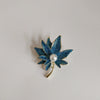 Brooch Alloy Pearl Flower Electroplated Fashion Accessories