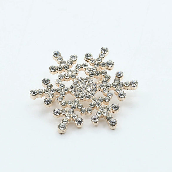 Brooch Alloy Pearl Flower Electroplated Fashion Accessories