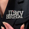 Brooch Dripping Oil Material Creative Cartoon Personality Color Letters Fashion Accessories