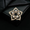 Brooch Zinc Alloy Flower Constellation Electroplating Women's