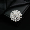 Brooch Zinc Alloy Flower Electroplating For Women