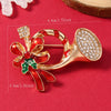 Brooches Enamel Alloy Electroplating Unisex Christmas Style