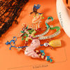 Brooches Enamel Alloy Electroplating Unisex Christmas Style