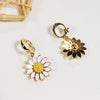 Buckle Copper Seawater Shell Abalone Shell Inlaid Electroplating Fashionable Detachable Pendant Matching Item