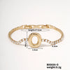 Buckle Letter Zircon Women's Bracelet Light Luxury Accessories Jewelry