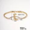 Buckle Letter Zircon Women's Bracelet Light Luxury Accessories Jewelry