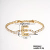 Buckle Letter Zircon Women's Bracelet Light Luxury Accessories Jewelry