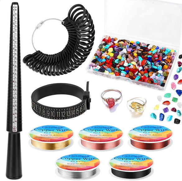 Bulk Irregular Gravel Suit Ring Diy Jewelry Accessories