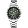 Business Decorative Quartz Movement Alloy Men's Watch With Clown Face Dial And Round Dial Shape