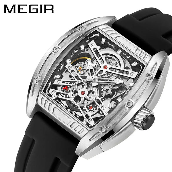 Business Geometric Buckle Mechanical Men'S Watches