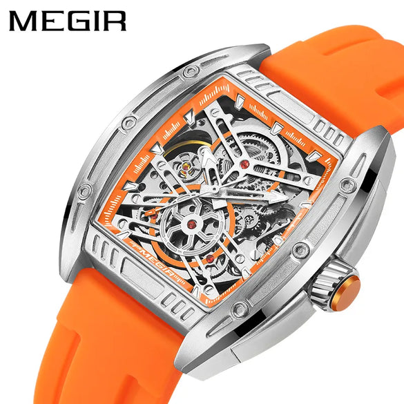 Business Geometric Buckle Mechanical Men'S Watches