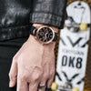 Business Geometric Buckle Quartz Men'S Watches