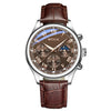 Business Geometric Buckle Quartz Men'S Watches