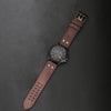 Business Men's Alloy Quartz Watch With Round Dial
