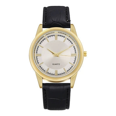 Business Men's Quartz Watch Alloy Case Stainless Steel Clasp
