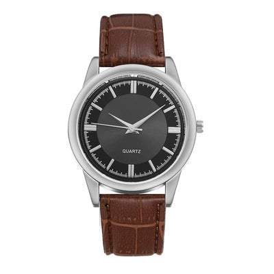 Business Men's Quartz Watch Alloy Case Stainless Steel Clasp