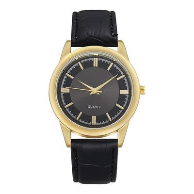 Business Men's Quartz Watch Alloy Case Stainless Steel Clasp