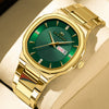 Business Men's Stainless Steel Watch With Round Dial Quartz Waterproof
