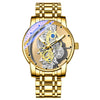 Business Round Jewelry Buckle Quartz Men'S Watches