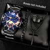 Business Style Men's Alloy Watch With Round Dial And Roman Scale